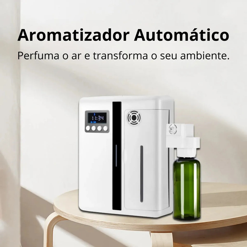 Difusor De Aromas De Óleo Essencial Para Escritório Doméstico De Hotel + Kit 100 Essencias Para Colocar