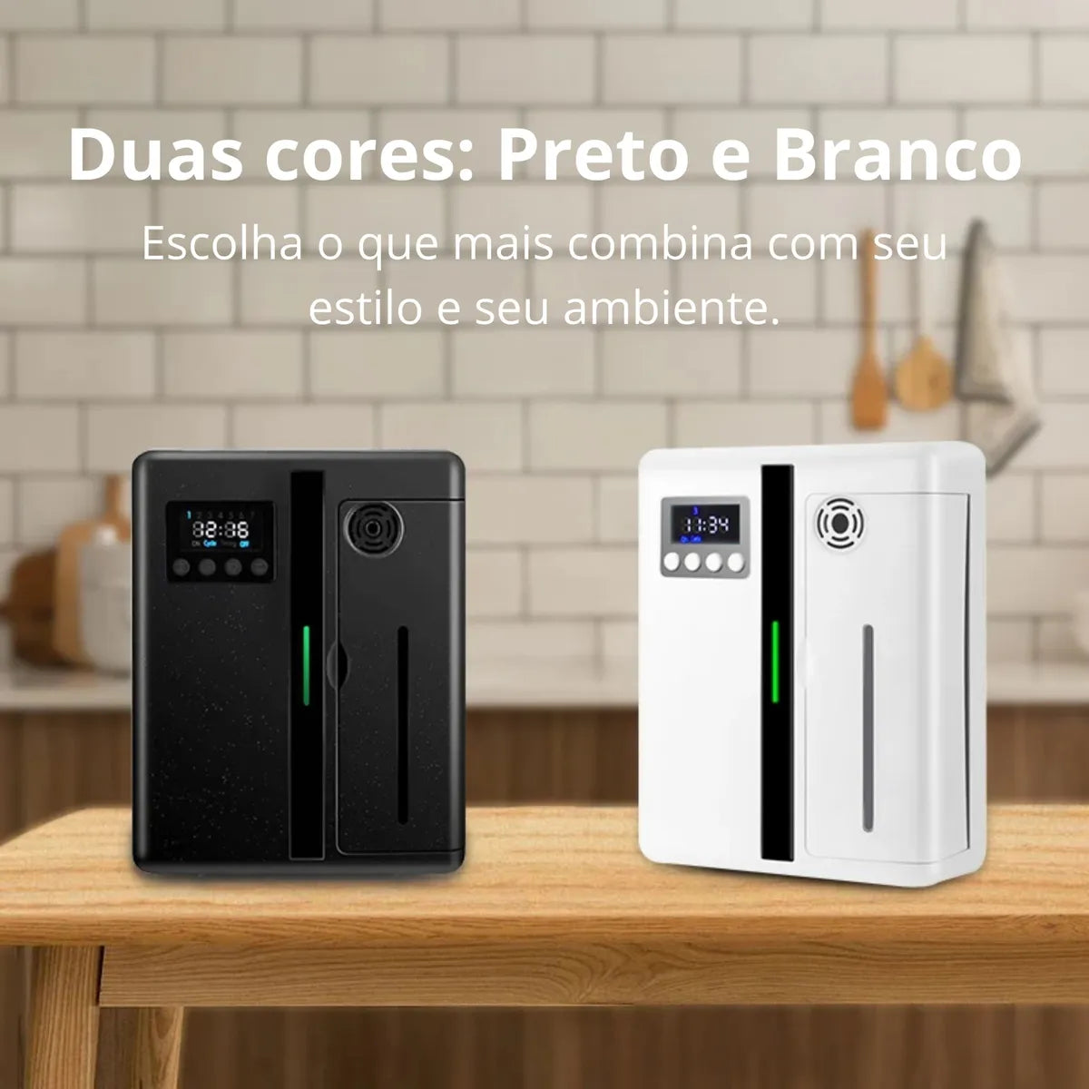 Difusor De Aromas De Óleo Essencial Para Escritório Doméstico De Hotel + Kit 100 Essencias Para Colocar