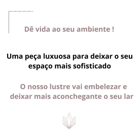 Lustre De Cristal Verdadeiro Espiral Duplo Pé Direito Alto