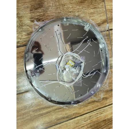 Lustre De Cristal Verdadeiro Espiral Duplo Pé Direito Alto