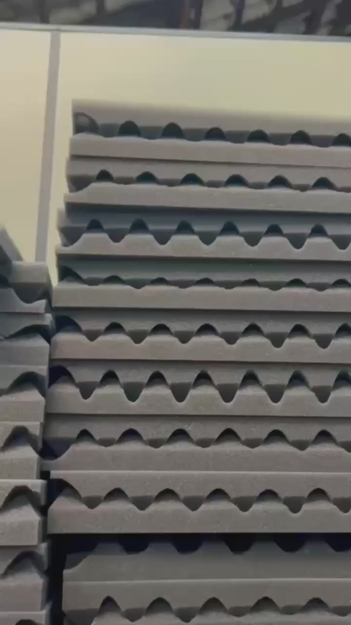 Espuma Acústica Kit C/ 60 Placas - 50x 50x 2cm - C.o - Novo